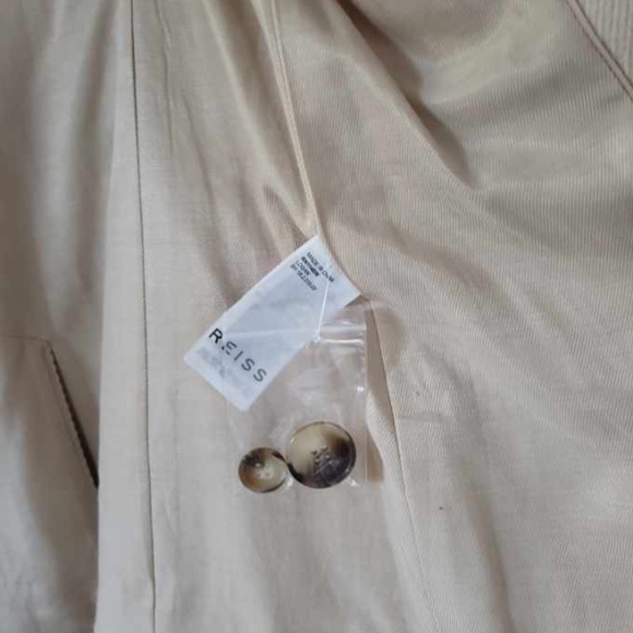 Reiss Logan Double Breasted Blazer Size 0